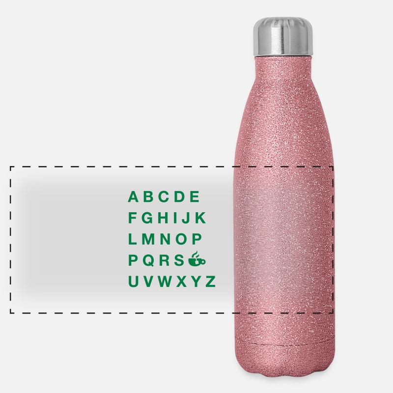 ABC-Tea Panorama Glitzer Isolierflasche 500 ml