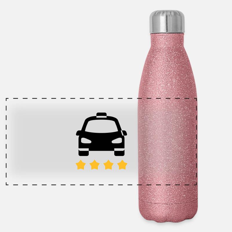 Taxi Panoramic Glitter Thermal Bottle 500 ml