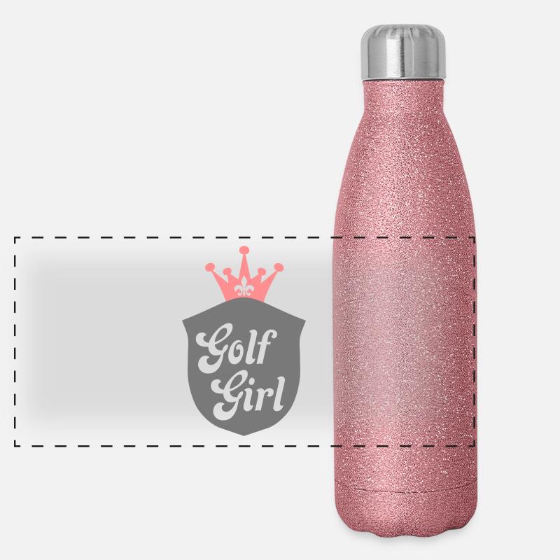 golf Gourde isotherme panoramique pailletée 500 ml