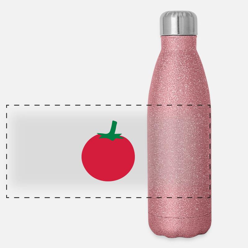 Tomate Gourde isotherme panoramique pailletée 500 ml