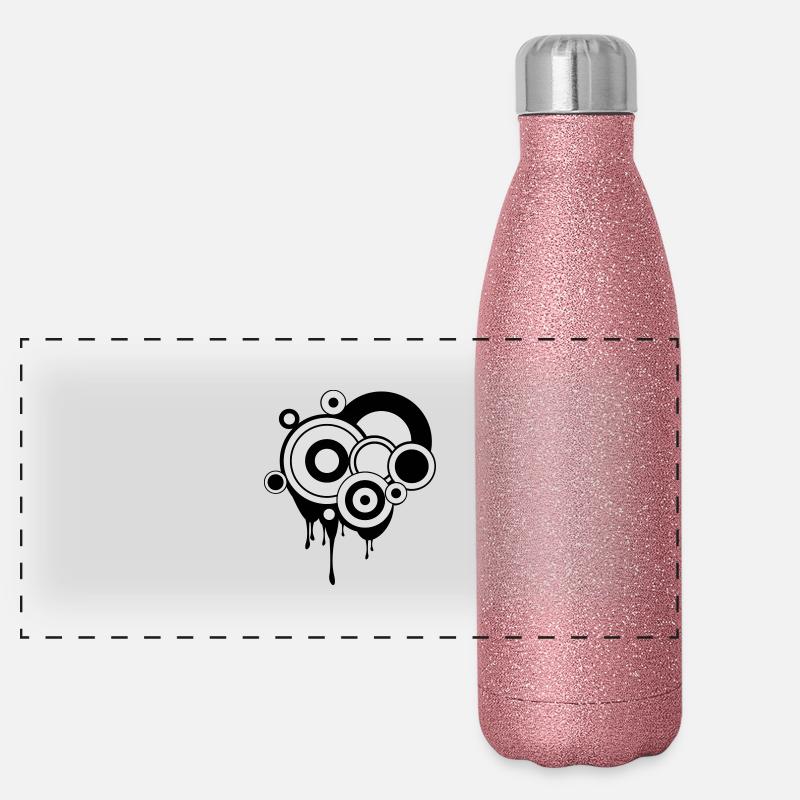 Melt circuits Panoramic Glitter Thermal Bottle 500 ml
