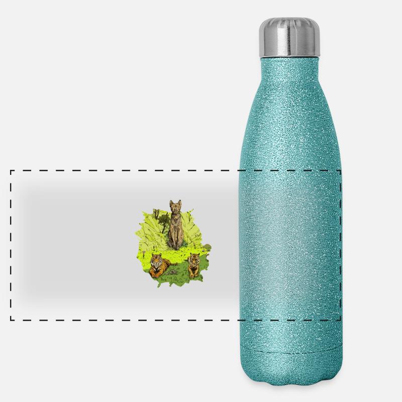 Die Wächter Panorama Glitzer Isolierflasche 500 ml
