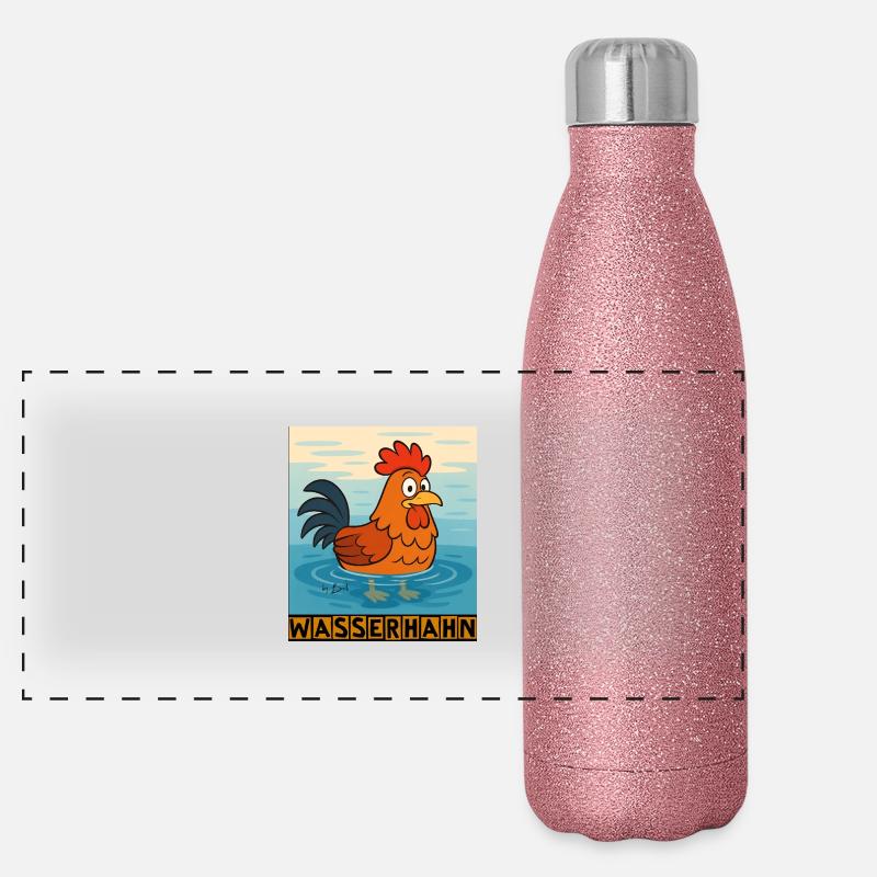 Robinet de Rico Beck Gourde isotherme panoramique pailletée 500 ml