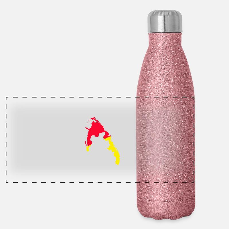 eemap Panorama Glitzer Isolierflasche 500 ml