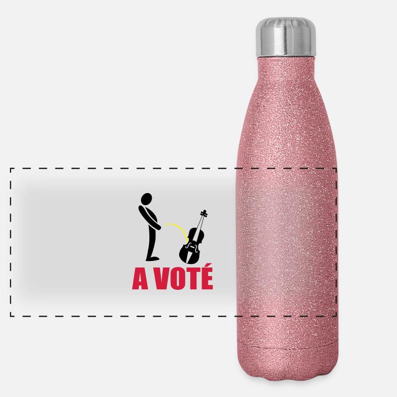 A voté Gourde isotherme panoramique pailletée 500 ml