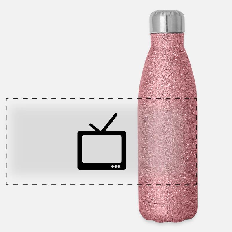 TV Gourde isotherme panoramique pailletée 500 ml