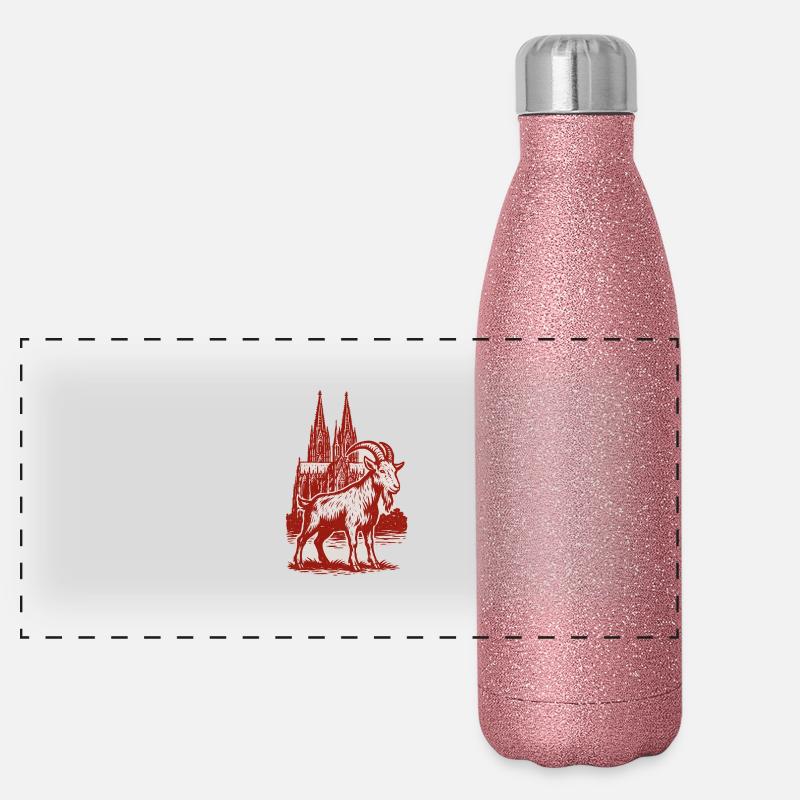 Cologne Geissbock Panoramic Glitter Thermal Bottle 500 ml