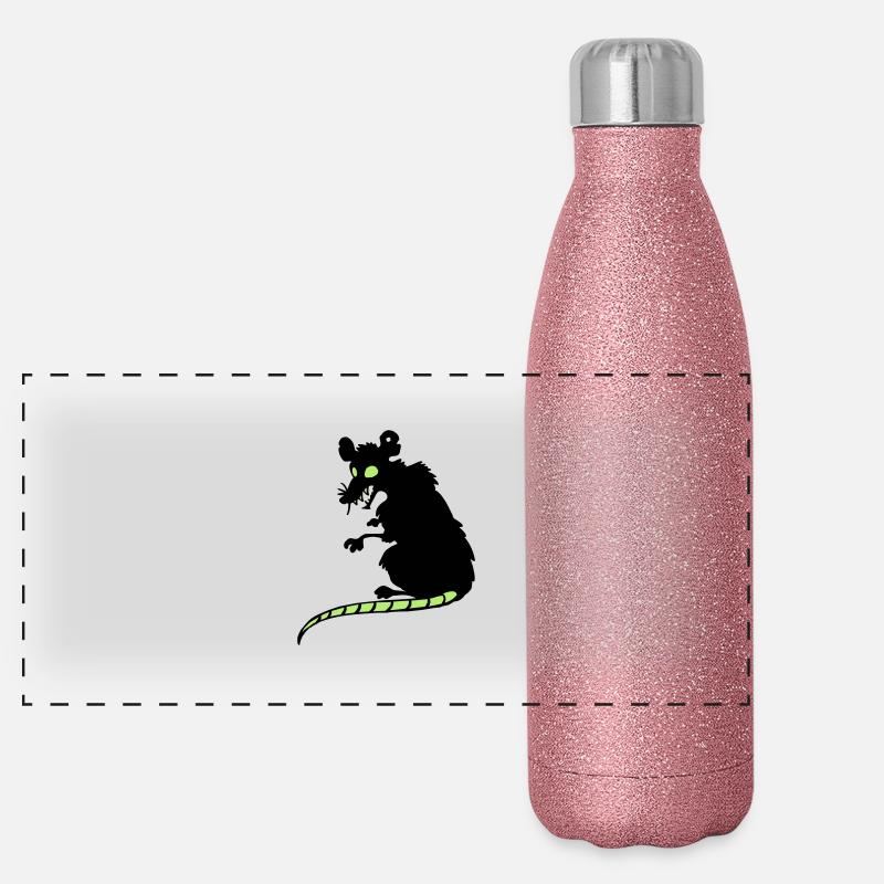 Nul rat Gourde isotherme panoramique pailletée 500 ml