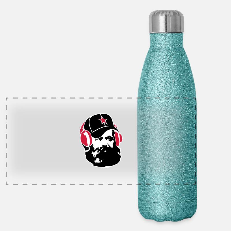 marx_star_ot_2color_bg Gourde isotherme panoramique pailletée 500 ml