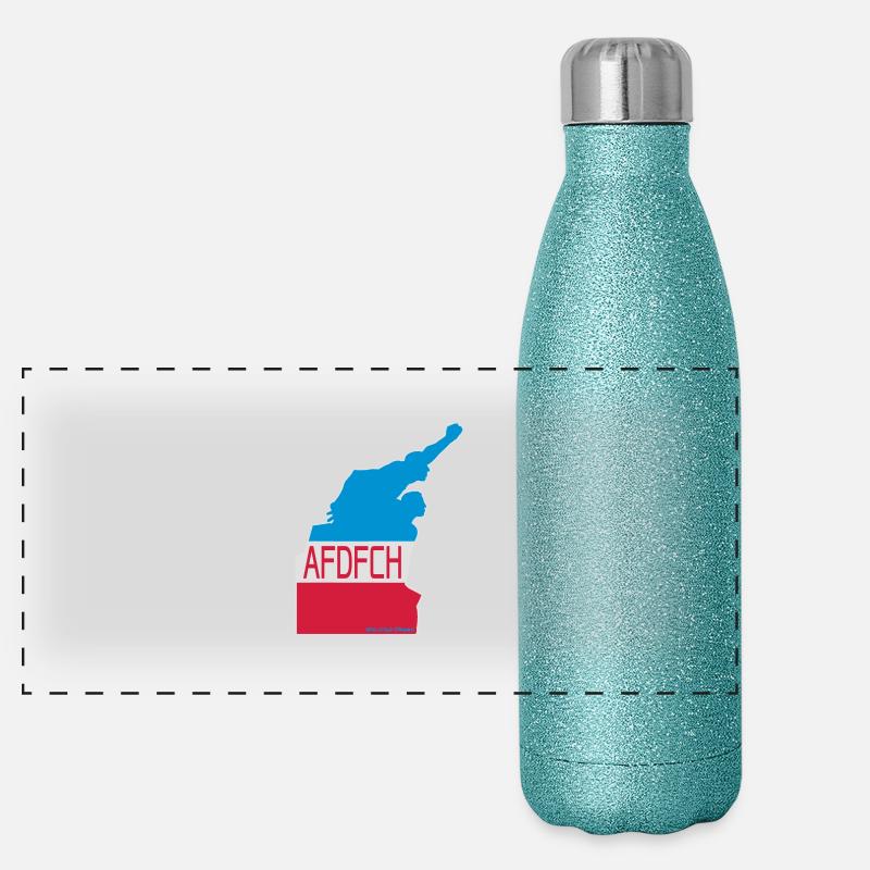 Matrosendenkmal AFDFCH Panorama Glitzer Isolierflasche 500 ml