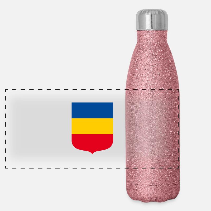 Mecklembourg Gourde isotherme panoramique pailletée 500 ml