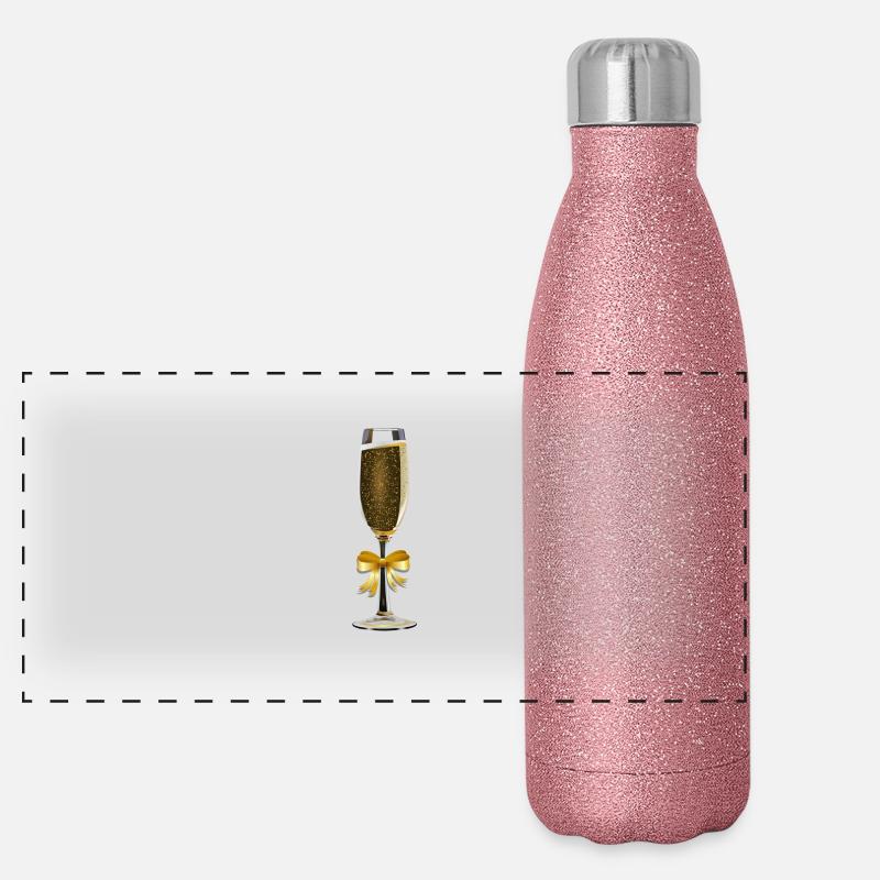 blockedTitle Panorama Glitzer Isolierflasche 500 ml
