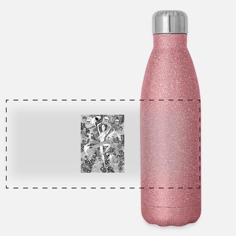 dead can dance Panorama Glitzer Isolierflasche 500 ml