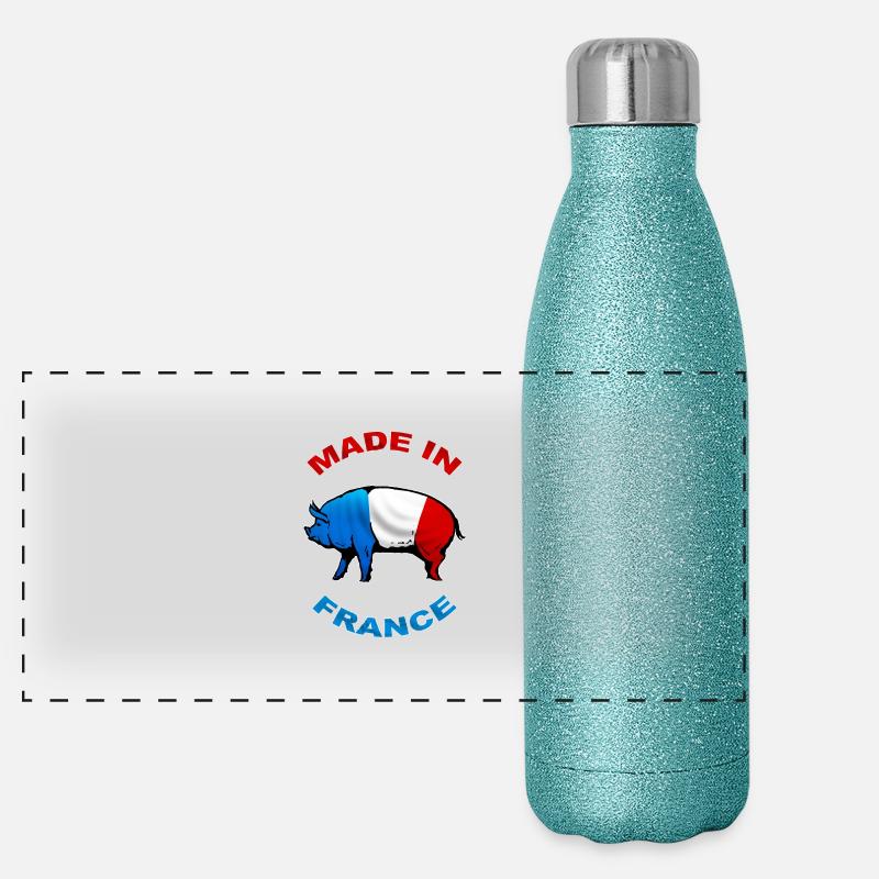 charcutier cochonnailles Panoramic Glitter Thermal Bottle 500 ml