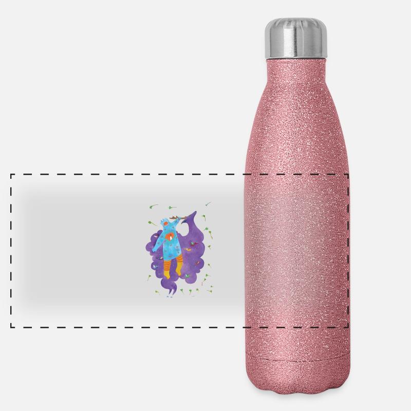 A dream Gourde isotherme panoramique pailletée 500 ml