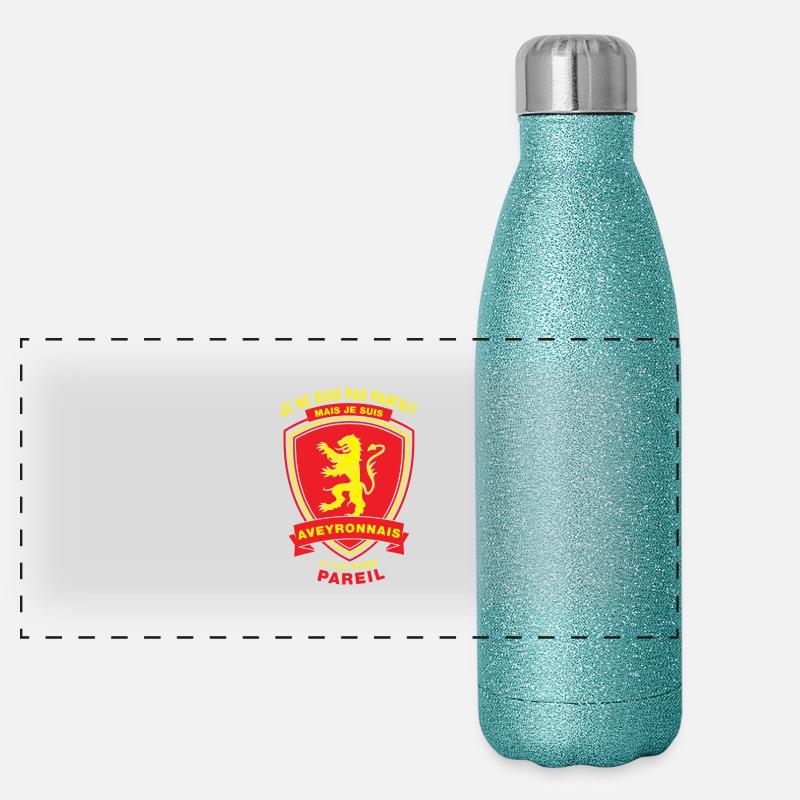 Aveyronnais Parfait Gourde isotherme panoramique pailletée 500 ml