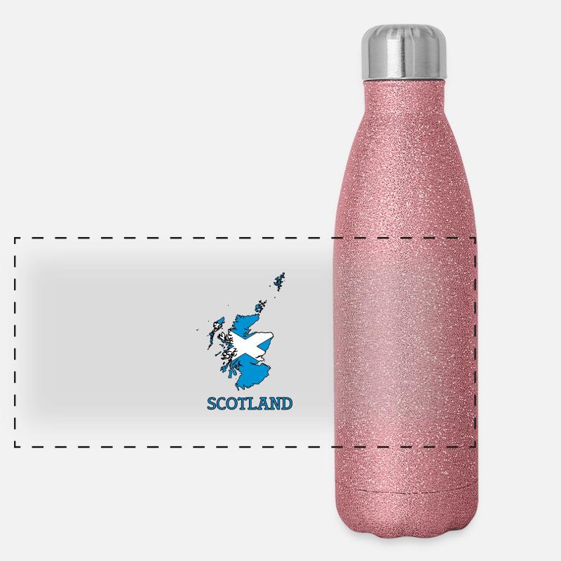 scotland Gourde isotherme panoramique pailletée 500 ml