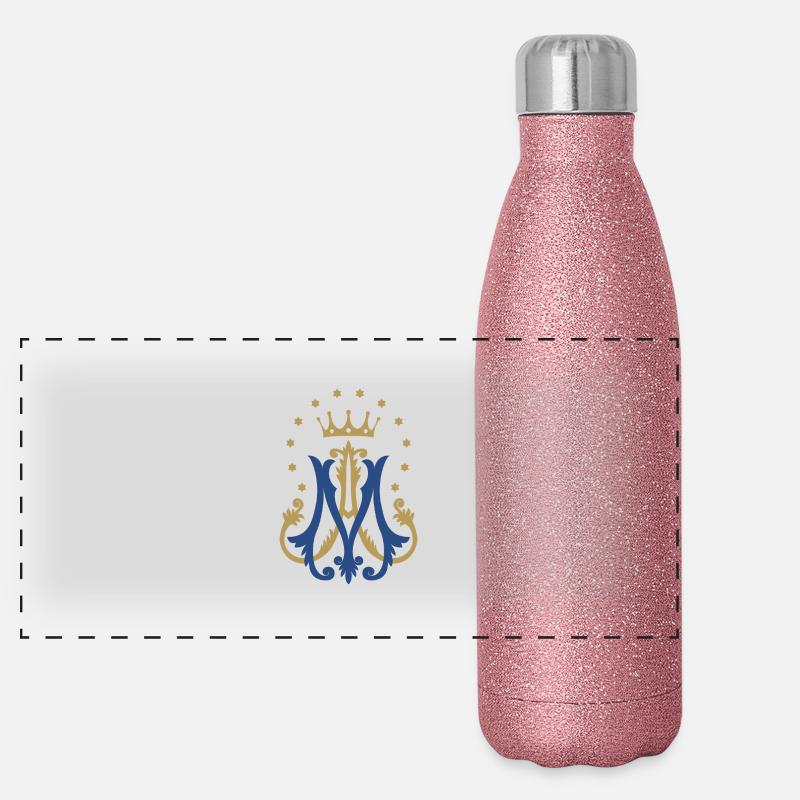 Auspice Maria Panoramic Glitter Thermal Bottle 500 ml