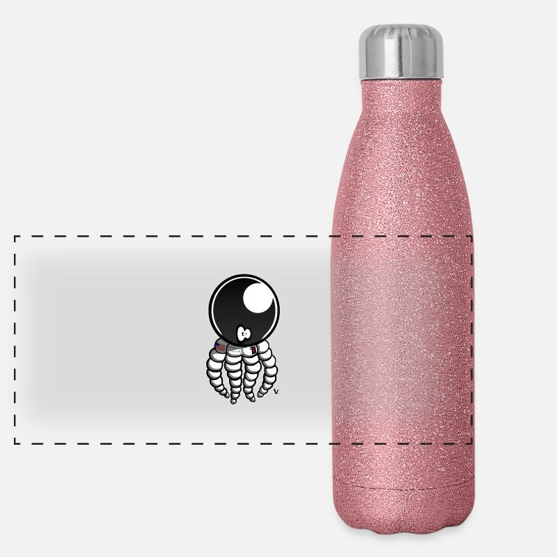 Cosmoctopus Gourde isotherme panoramique pailletée 500 ml