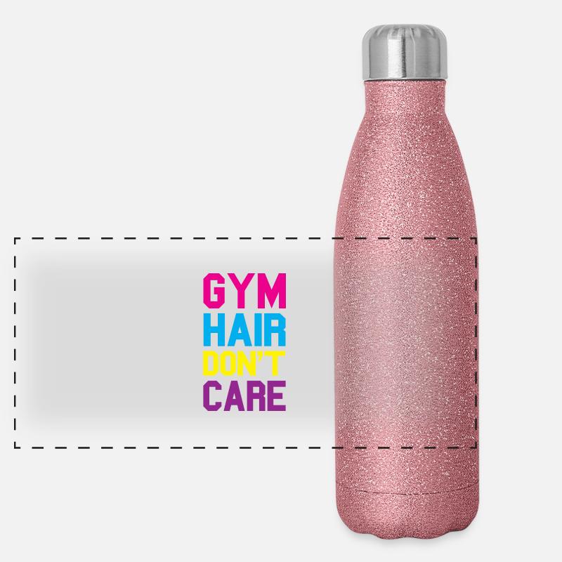 Gym Panoramic Glitter Thermal Bottle 500 ml