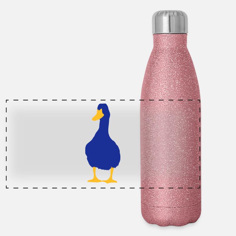 Duck Panoramic Glitter Thermal Bottle 500 ml