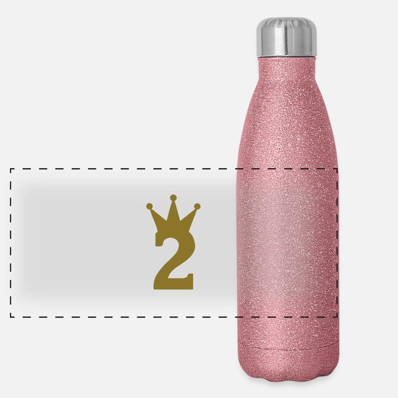 2 crown c1w7 Panoramic Glitter Thermal Bottle 500 ml
