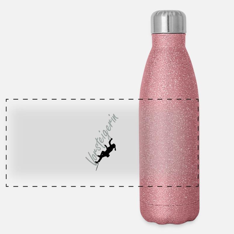 Vorsteigerin Panorama Glitzer Isolierflasche 500 ml