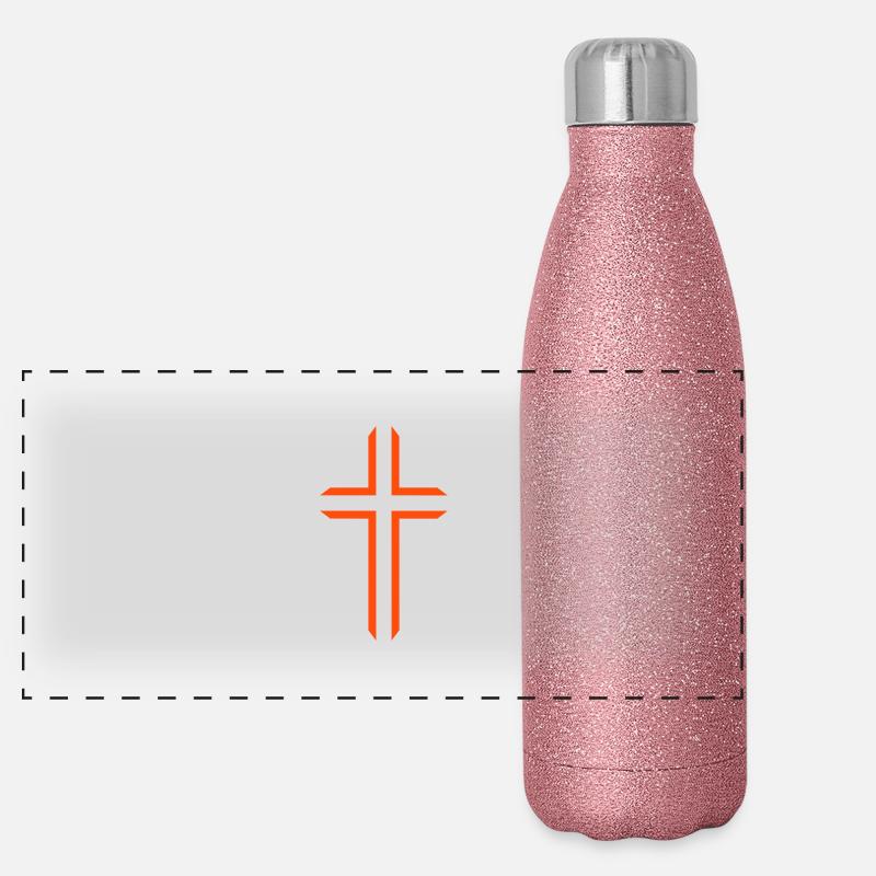 cross Panoramic Glitter Thermal Bottle 500 ml