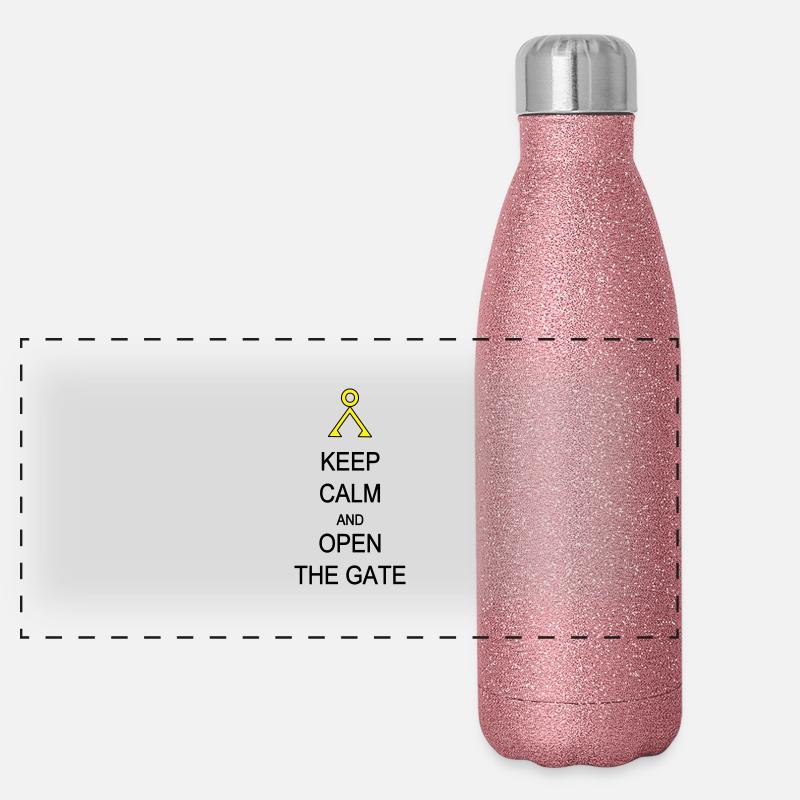 Open the Gate Panoramic Glitter Thermal Bottle 500 ml
