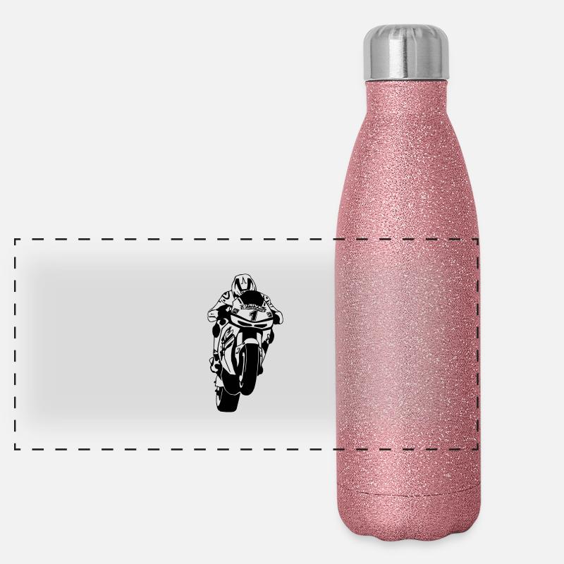 MotoGP Panoramic Glitter Thermal Bottle 500 ml