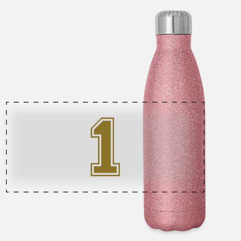 nummer - 1 Panorama Glitzer Isolierflasche 500 ml