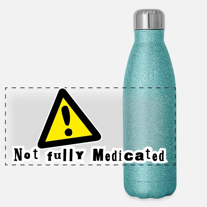 Pas complètement médicamenté Gourde isotherme panoramique pailletée 500 ml