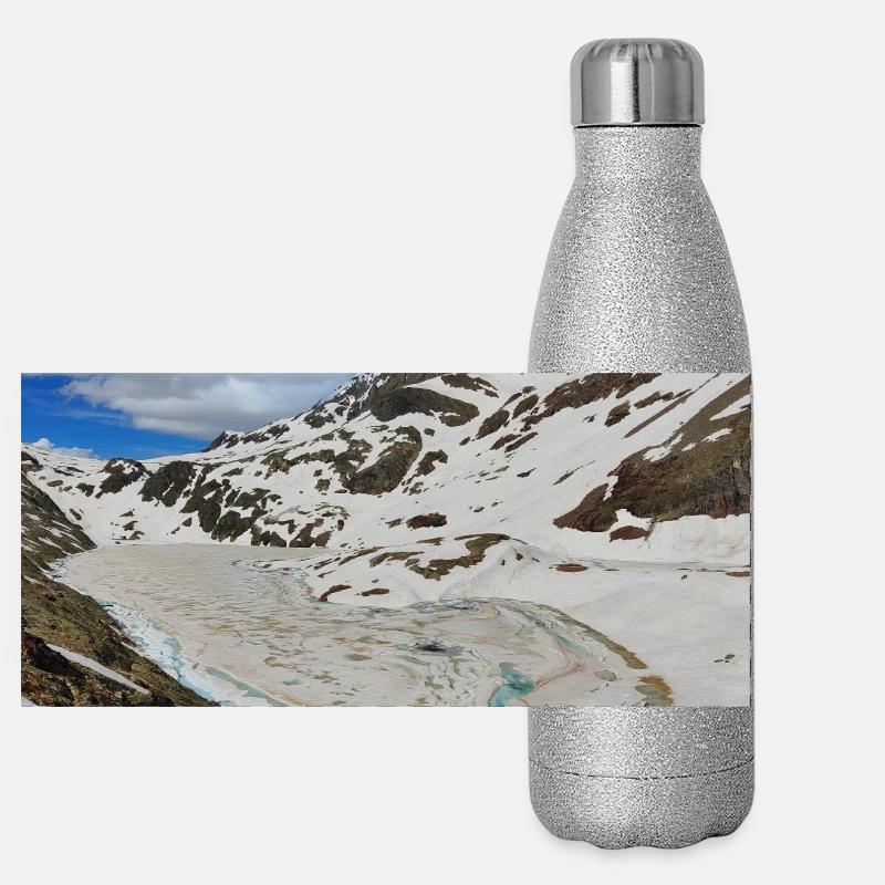 Lac Blanc juin 2024 Gourde isotherme panoramique pailletée 500 ml