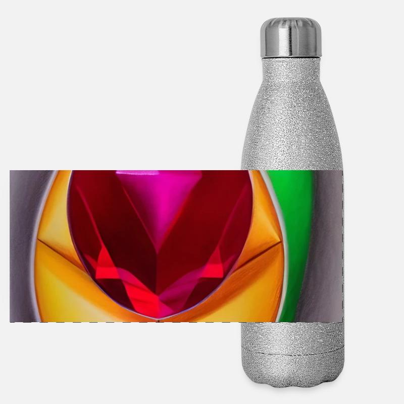 Gemstones Panoramic Glitter Thermal Bottle 500 ml