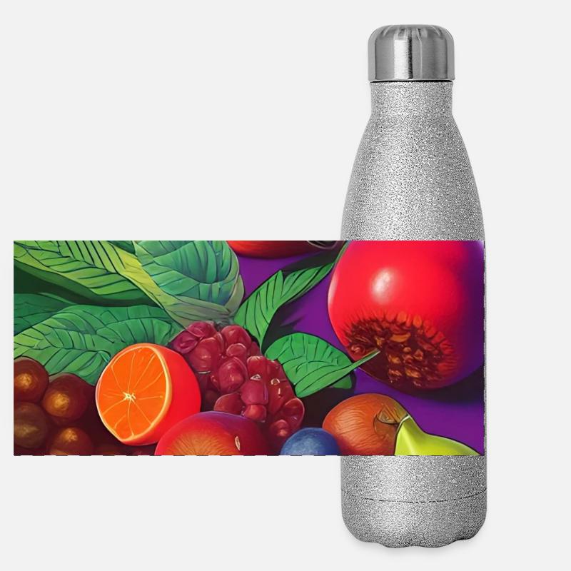 Fruit Gourde isotherme panoramique pailletée 500 ml