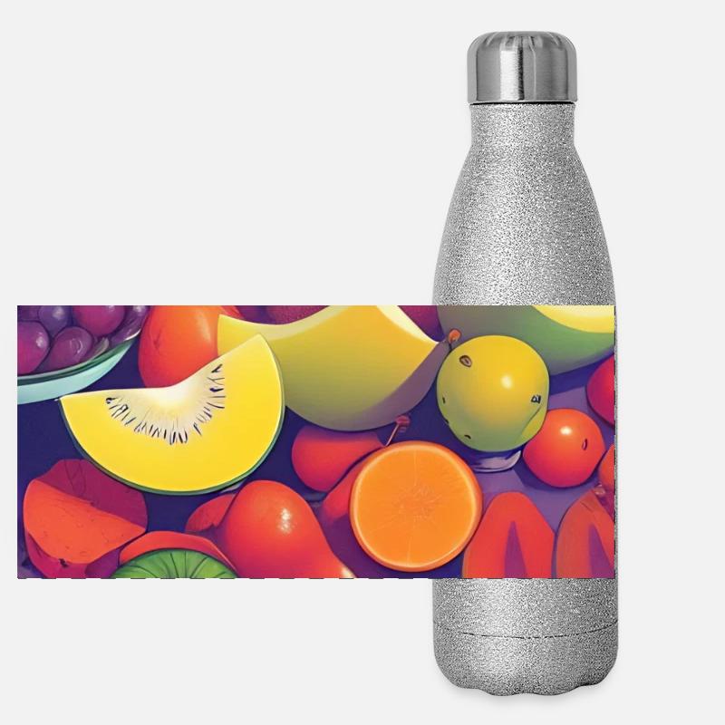 Fruit Gourde isotherme panoramique pailletée 500 ml