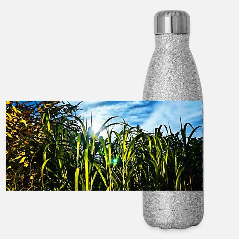 Moonlight in the reed Panoramic Glitter Thermal Bottle 500 ml