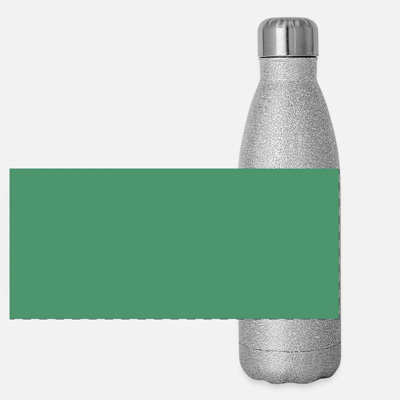 Mut entsteht im Tun Poster Panorama Glitzer Isolierflasche 500 ml