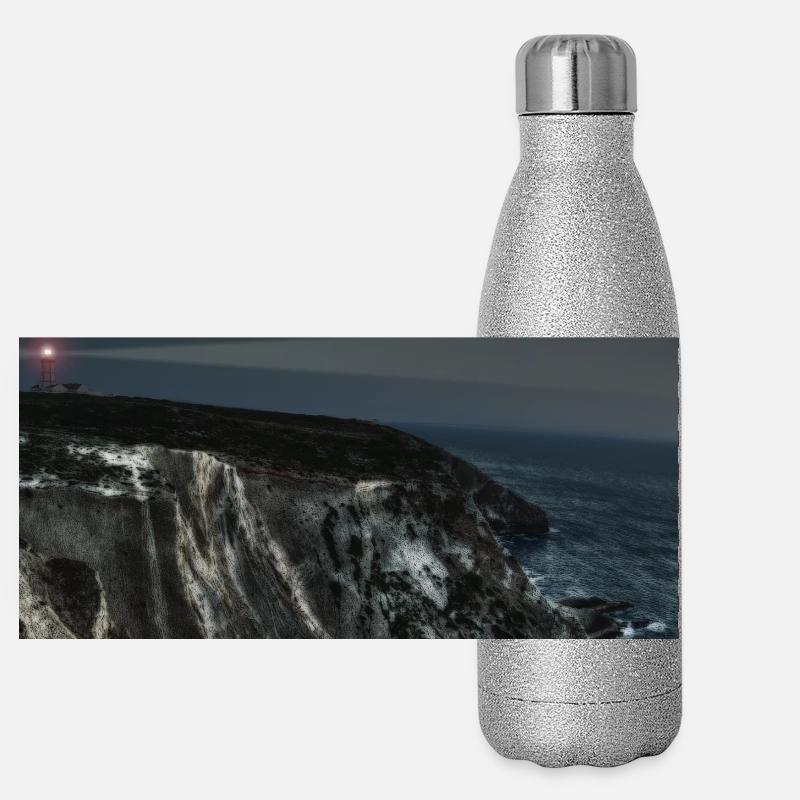 Klippen Panorama Glitzer Isolierflasche 500 ml