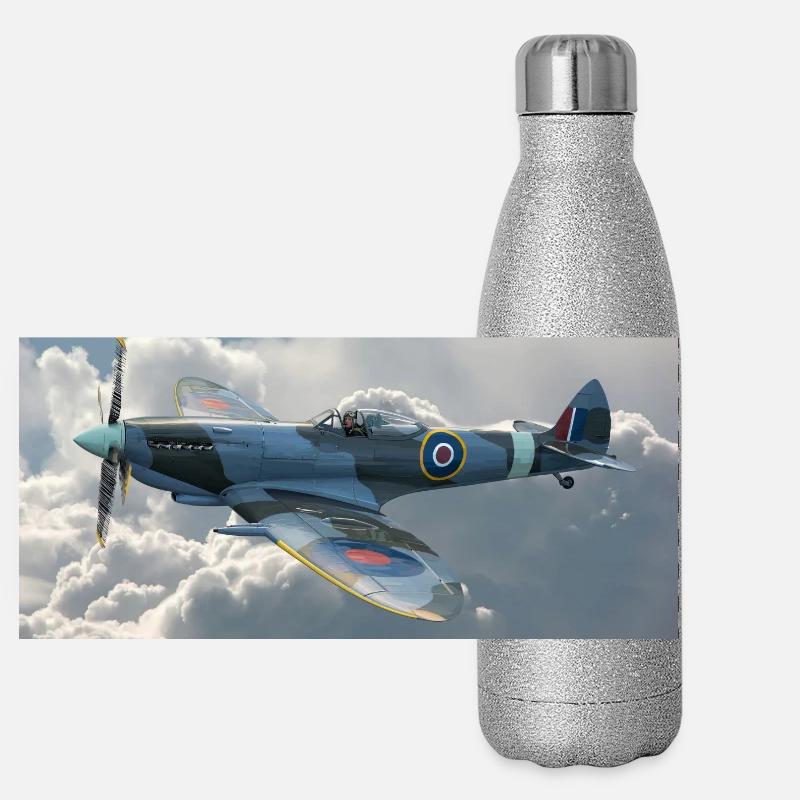 Spitfire Panorama Glitzer Isolierflasche 500 ml