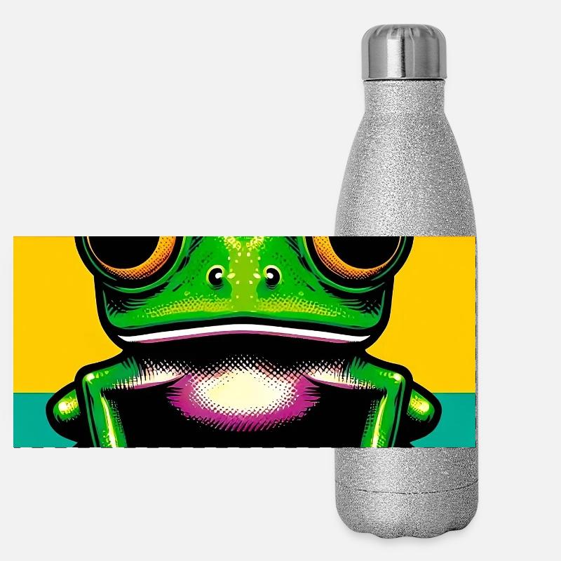 Panorama Glitzer Isolierflasche 500 ml