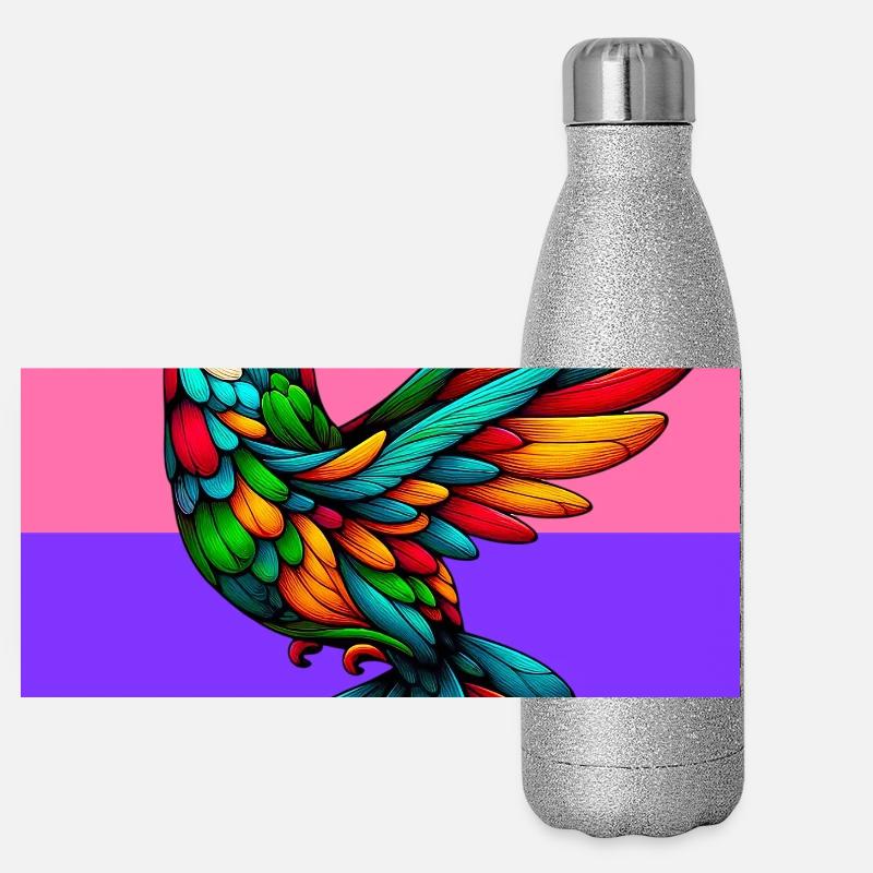 colibri Gourde isotherme panoramique pailletée 500 ml