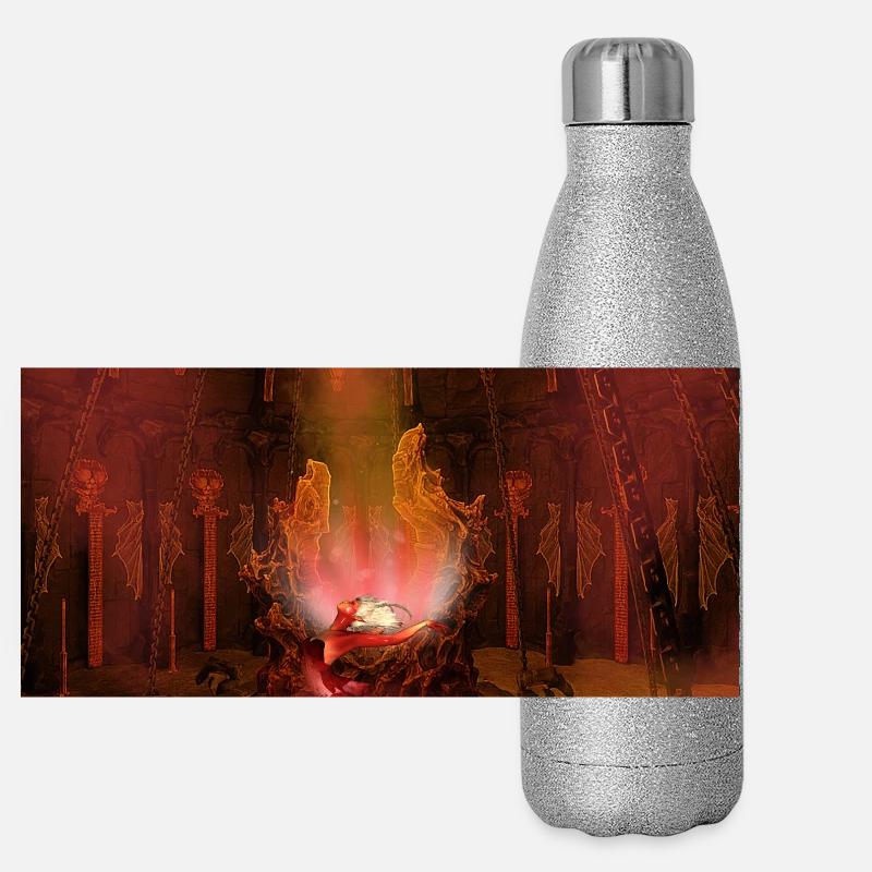Dancing in the Dark Night Panoramic Glitter Thermal Bottle 500 ml