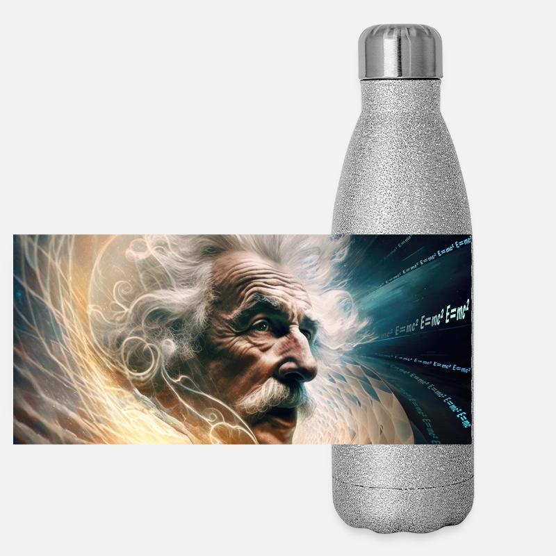 Albert MC2 Gourde isotherme panoramique pailletée 500 ml