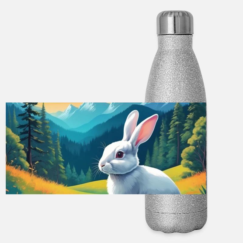 Panorama Glitzer Isolierflasche 500 ml