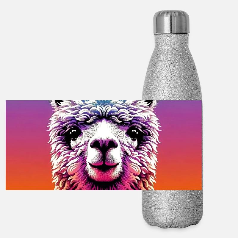 Panorama Glitzer Isolierflasche 500 ml