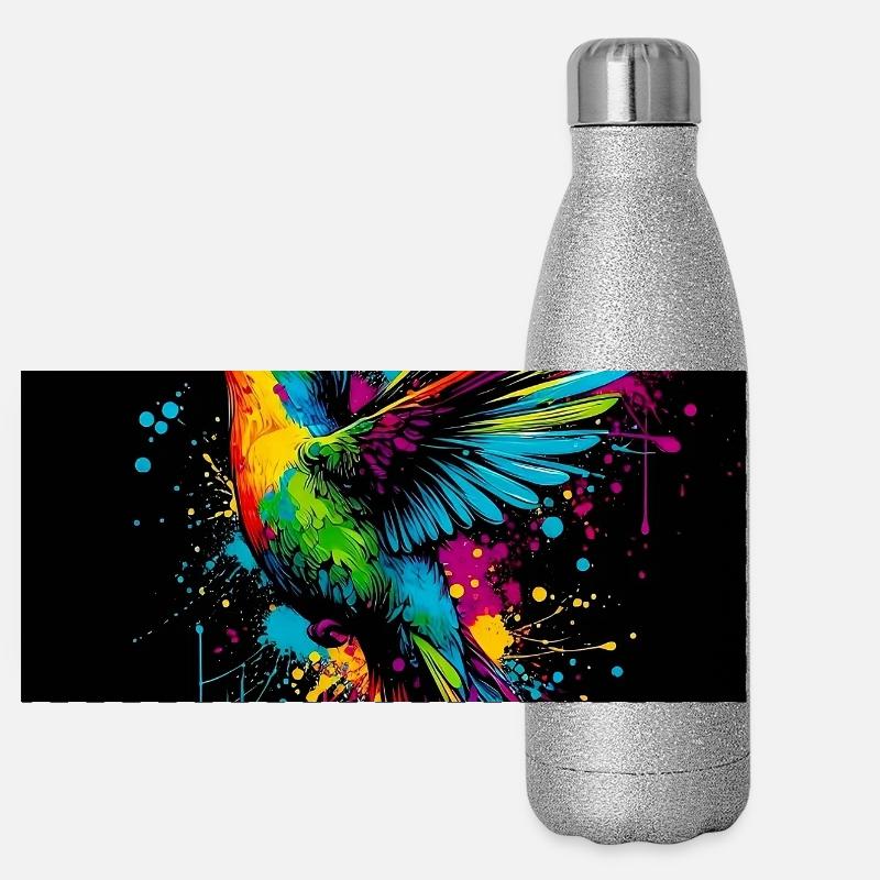 colibri Gourde isotherme panoramique pailletée 500 ml