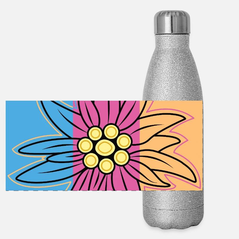 Edelweiss. Panoramic Glitter Thermal Bottle 500 ml
