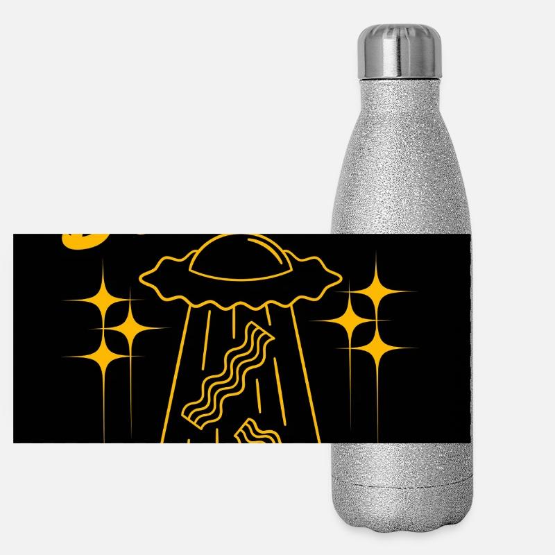 Intergalactic Breakfast Panoramic Glitter Thermal Bottle 500 ml