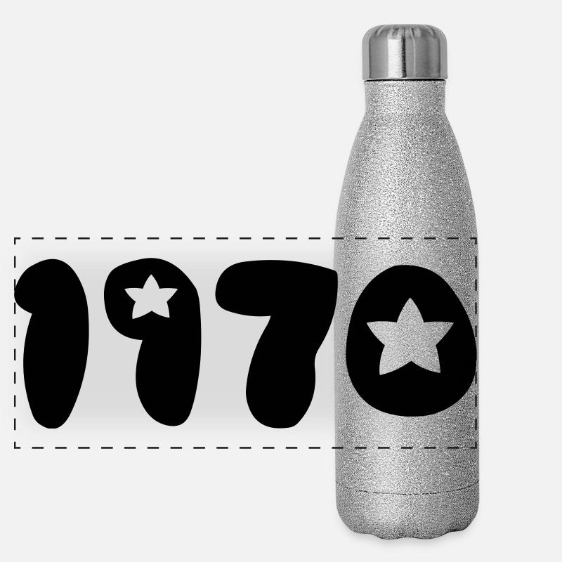 1970 Panoramic Glitter Thermal Bottle 500 ml